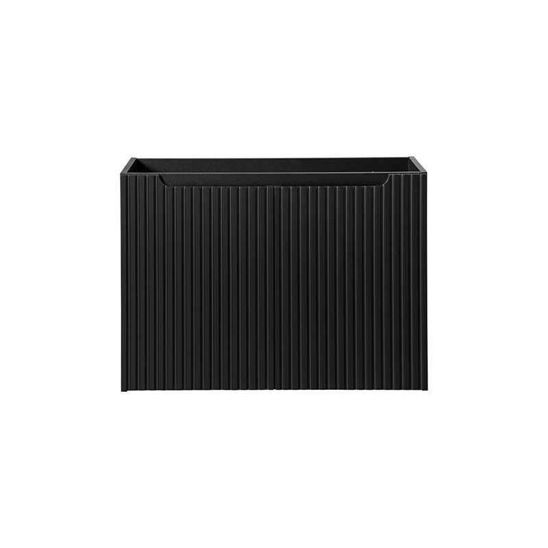 Meuble sous lavabo NOVA BLACK – 80 cm, 2 portes